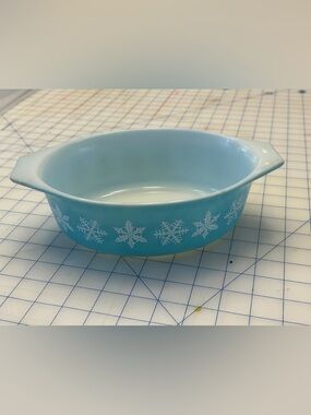 Pyrex Snowflakes